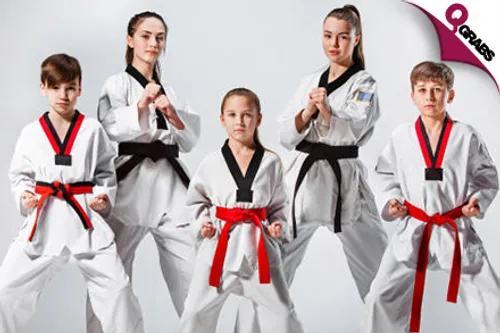 For QR300 Keep Kids Fit, Agile & Disciplined with 8 Sessions of Taekwondo Classes for Boys & Girls! (QR600 Value)